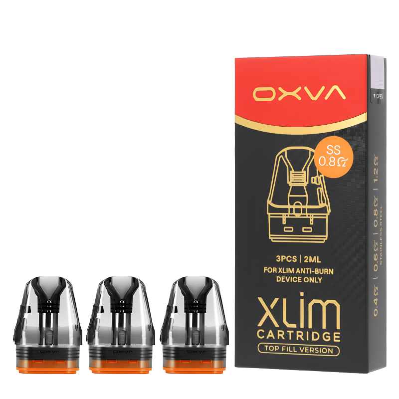 Cartouches XLIM Top Fill SS - OXVA - BYCLOPE