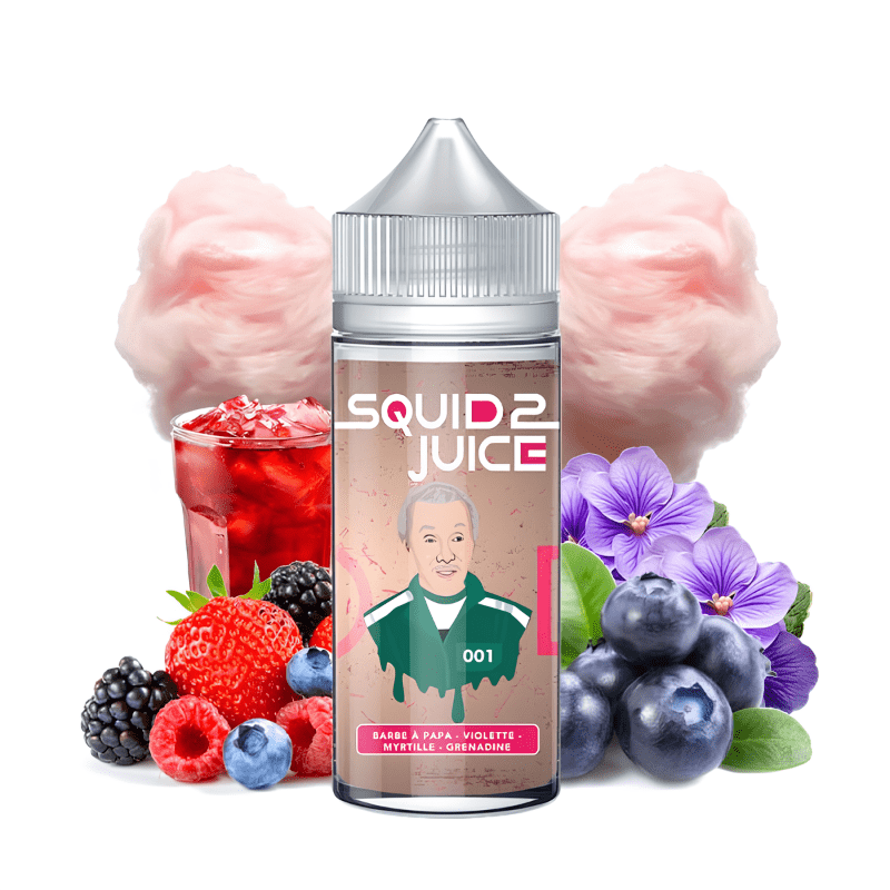 E - Liquide 001 100ml - Squid 2 Juice - BYCLOPE