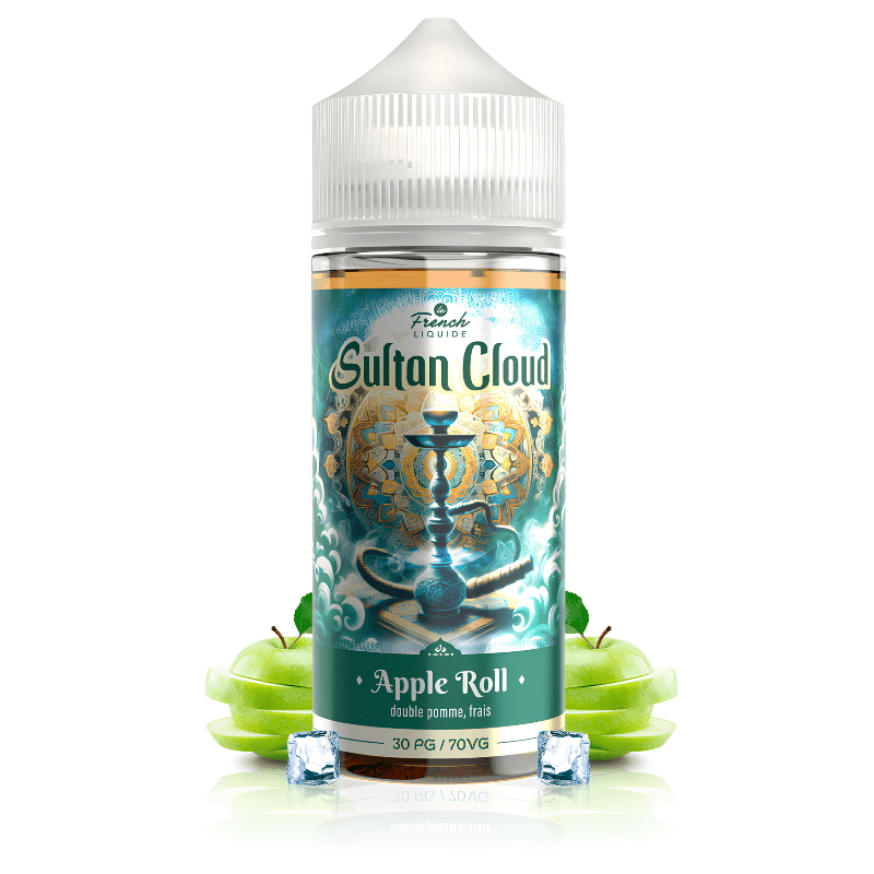 E - Liquide Apple Roll 100ml - Sultan Cloud - BYCLOPE