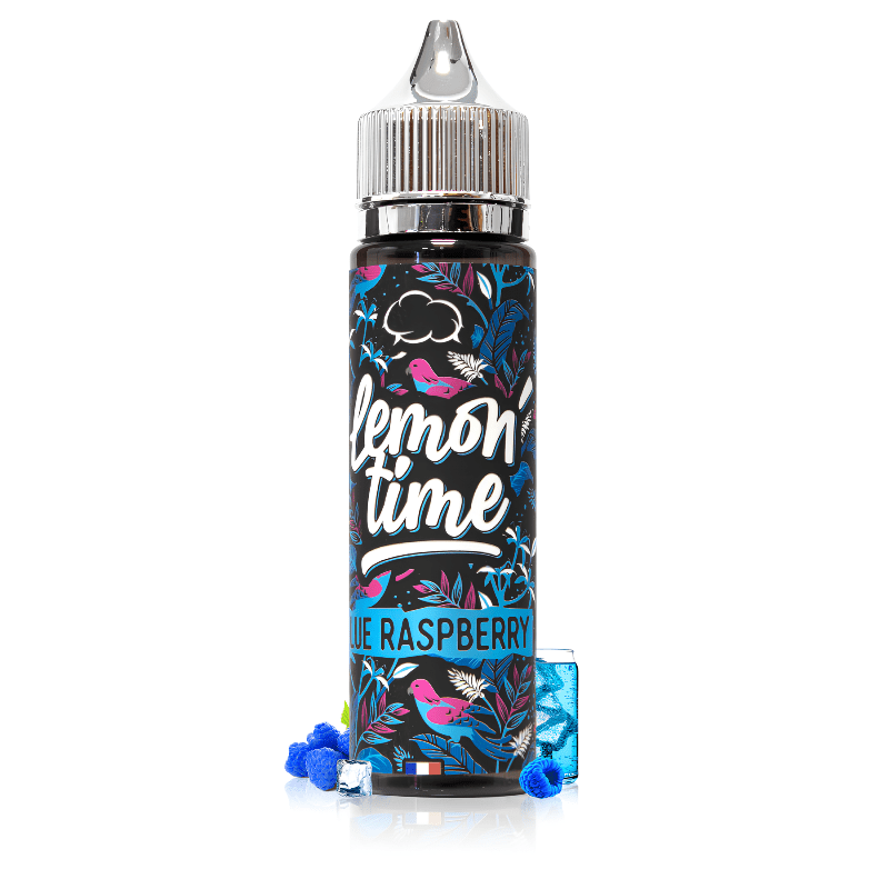 E - liquide Blue Raspberry 50ml - Lemon'Time - BYCLOPE