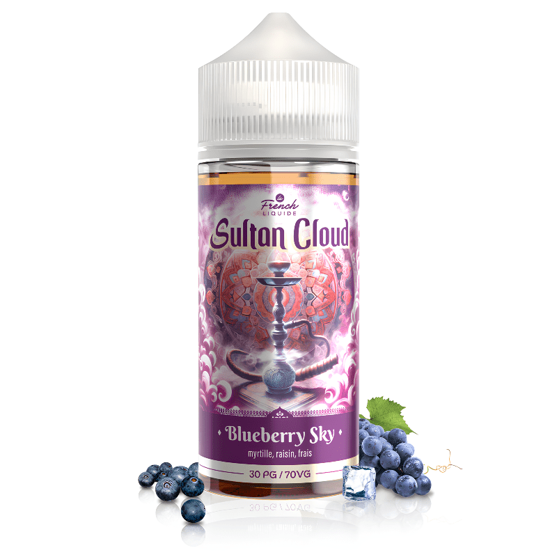 E - Liquide Blueberry Sky 100ml - Sultan Cloud - BYCLOPE