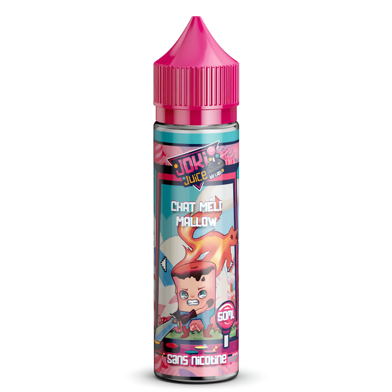 E - Liquide Chat Méli Mallow 50ml - JokiJuice by Liquidarom - BYCLOPE