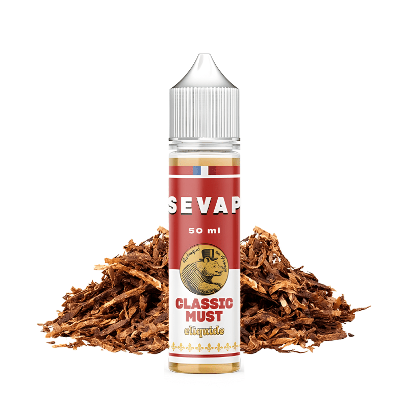 E - Liquide Classic Must 50ml - Sevap - BYCLOPE