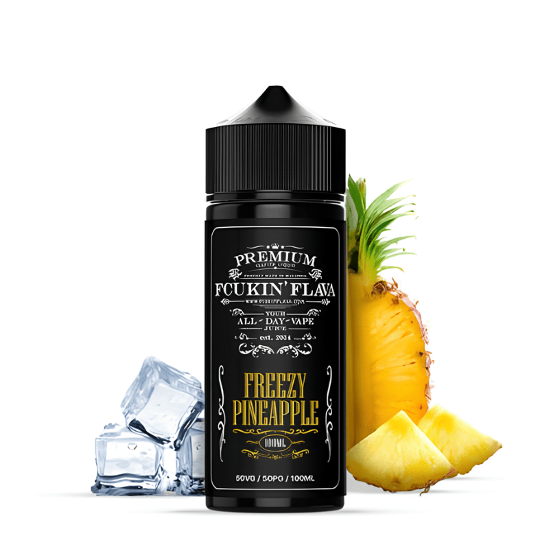 E - liquide Freezy Pineapple 100ml - Fcukin' Flava - BYCLOPE