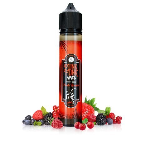 E-liquide Fruits Rouges 50ml - Punk Funk Hero - BYCLOPE