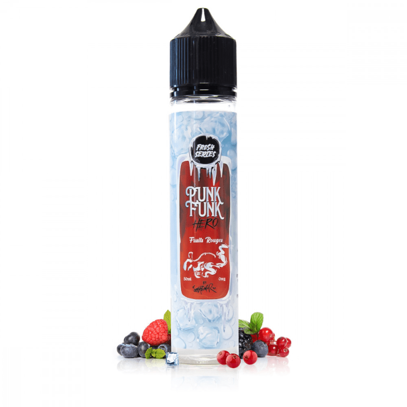 E-liquide Fruits Rouges Frais 50ml - Punk Funk Hero - BYCLOPE