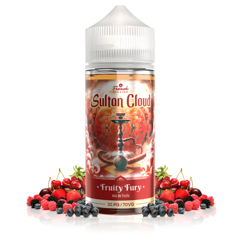 E - Liquide Fruity Fury 100ml - Sultan Cloud - BYCLOPE