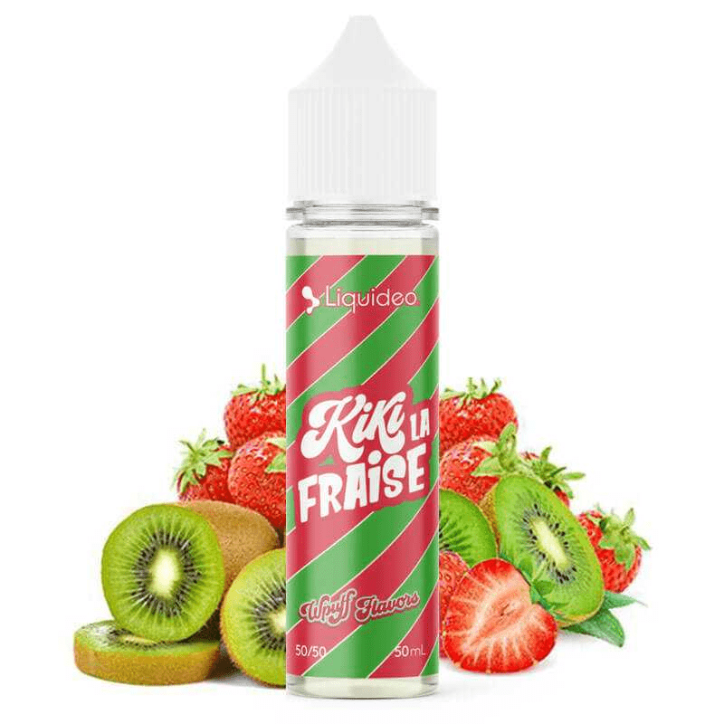 Kiwi la Fraise Wpuff 50ml Liquideo - ByClope