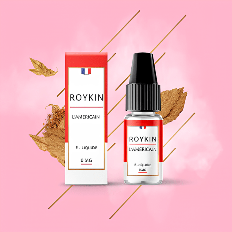 E - liquide L'Américain 10ml - Roykin - BYCLOPE