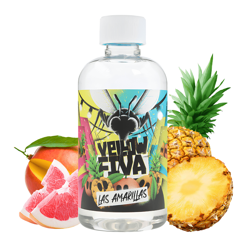 E - liquide Las Amarillas 200ml Yellow Fiva - Joe's Juice - BYCLOPE