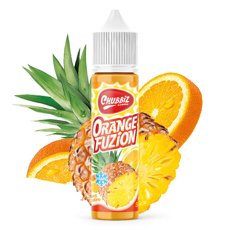 E - Liquide Orange Fuzion 50ml - Chubbiz - BYCLOPE