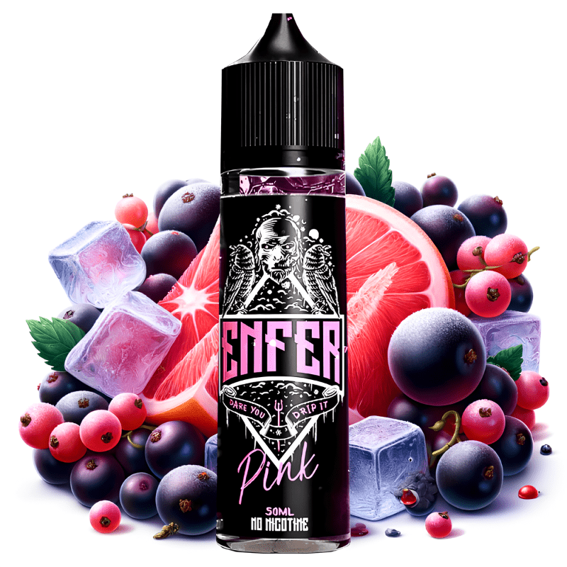E - liquide Pink 50ml - Enfer - BYCLOPE