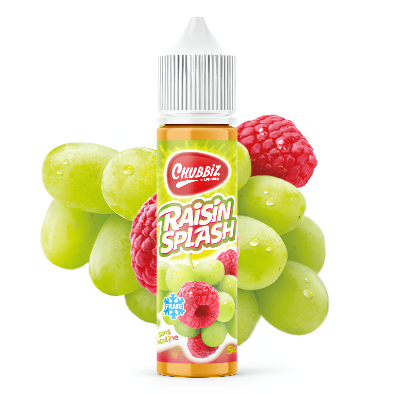 E - Liquide Raisin Splash 50ml - Chubbiz - BYCLOPE