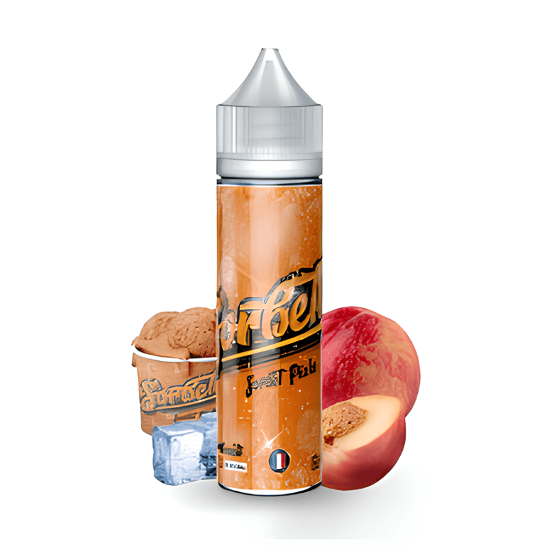 E - Liquide Sorbet Pêche Abricot 50ml - Sorbetto - BYCLOPE
