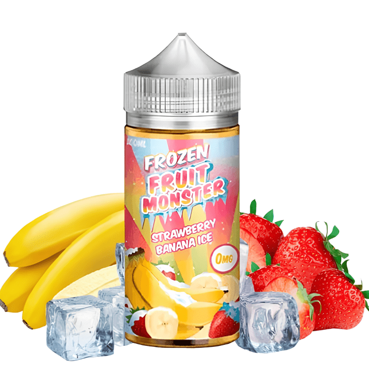 E - Liquide Strawberry Banana Ice 100ml - Fruit Monster - BYCLOPE