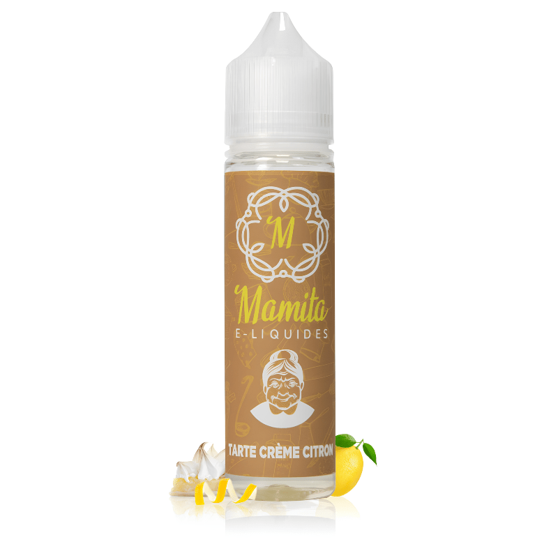 E - Liquide Tarte Crème Citron 50ml Mamita - Le Labo Basque - BYCLOPE