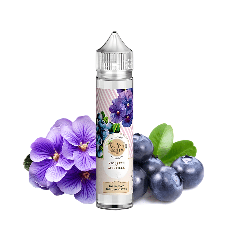 E - liquide Violette Myrtille 50ml - Le Petit Verger by Savourea - BYCLOPE