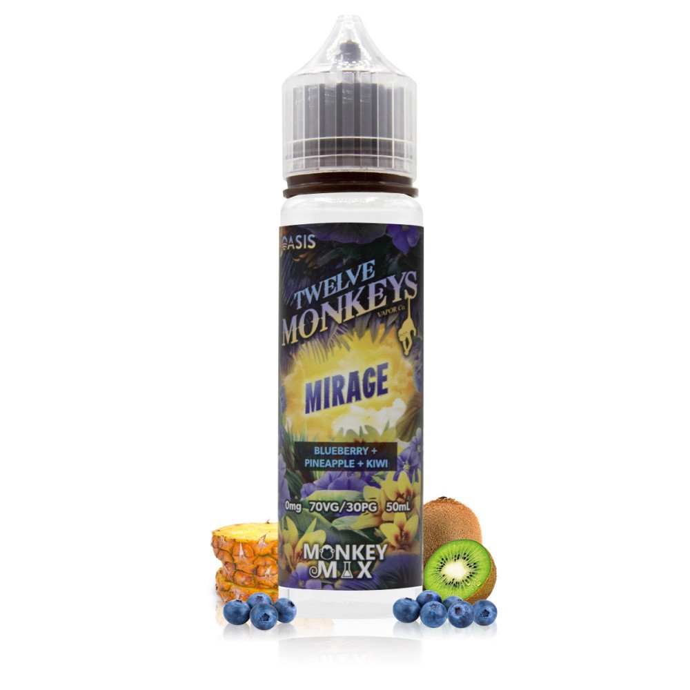 E-liquide Mirage 50ml Twelve Monkeys Oasis - ByClope