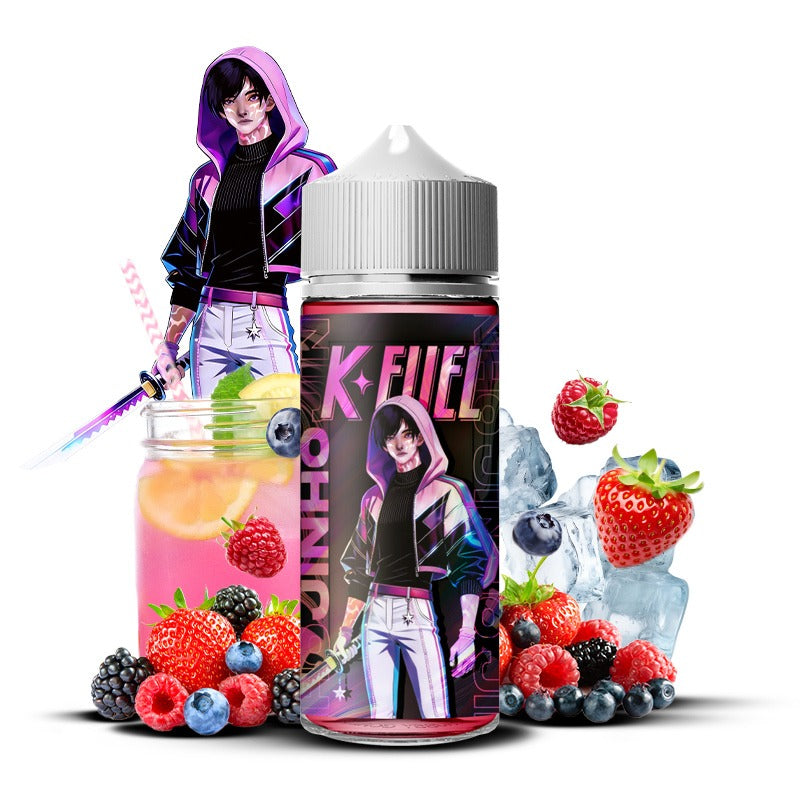 E-liquide Jinho 100 ml limonade fruits rouges - K-Fuel by Maison Fuel