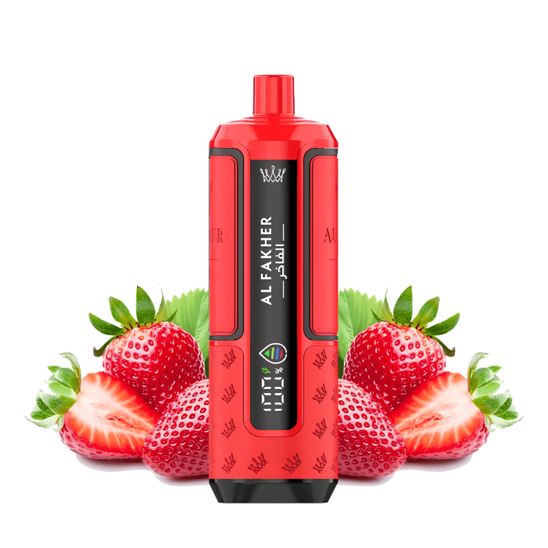 Kit Puff Hyper Max Advanced 30K - Crown Bar by Al Fakher - Strawberry Punch - BYCLOPE