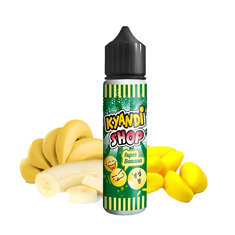 Kyandi Shop Super Banana - Le Coq Qui Vape - 50ml - BYCLOPE