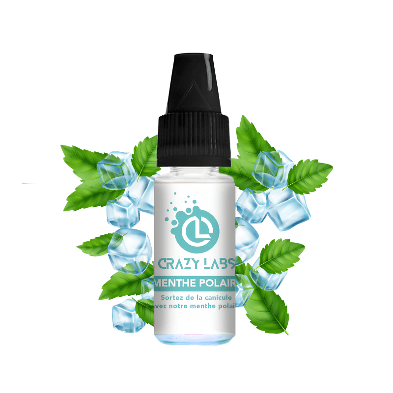 MENTHE POLAIRE - 10ML - CRAZY LABS - BYCLOPE