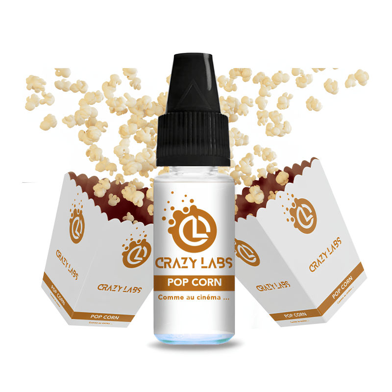 POP CORN - 10ML PAR 10 - CRAZY LABS - BYCLOPE
