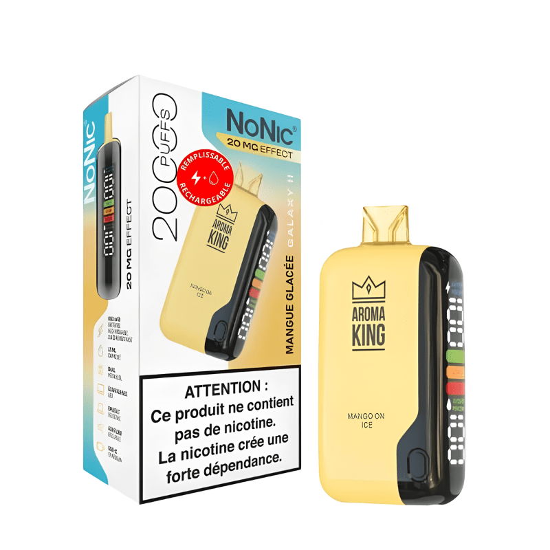 Puff NoNic Galaxy II 20000 Mangue Glacée - Aroma King - BYCLOPE