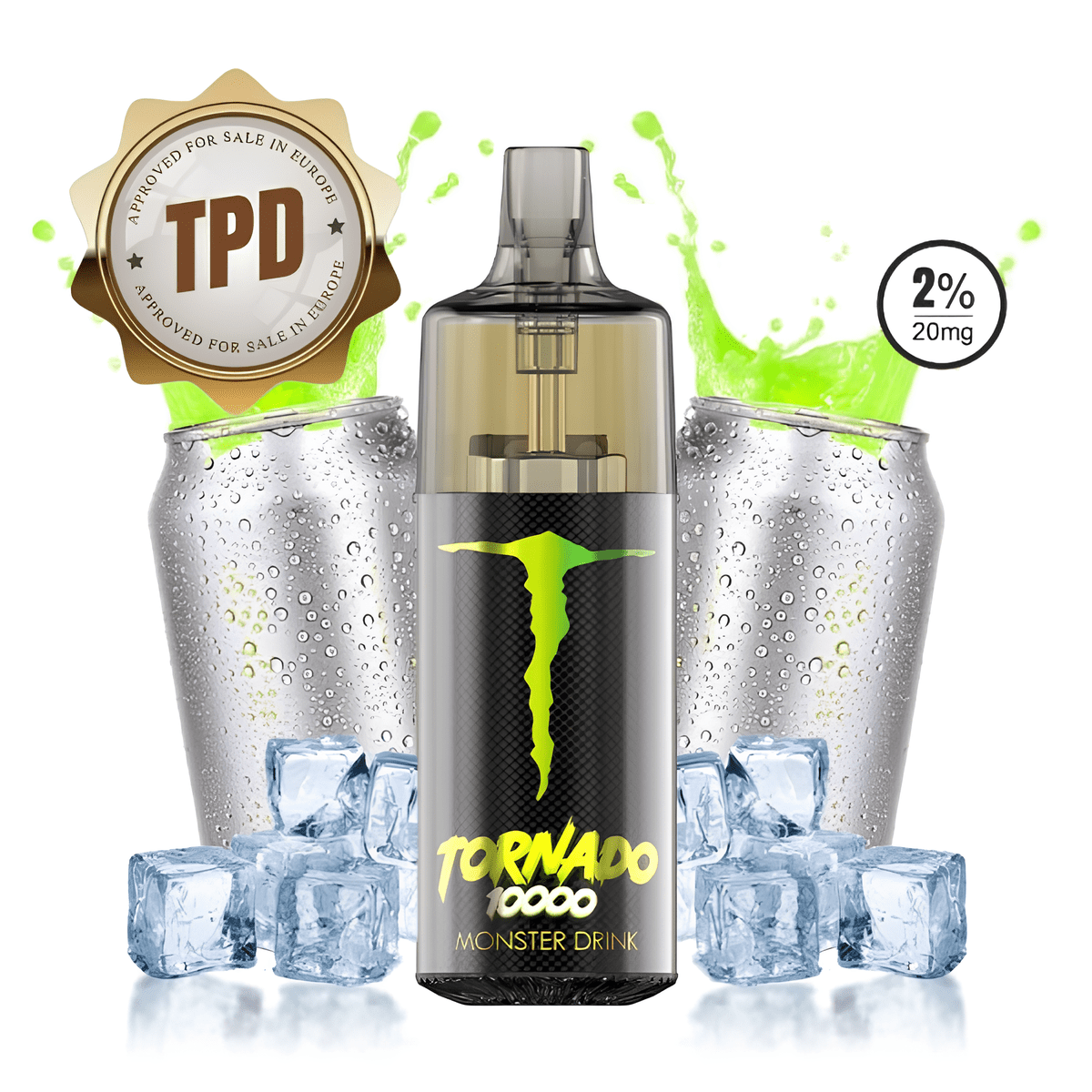 TORNADO 10K 800MAH TPD EU 2% 10ML - BYCLOPE
