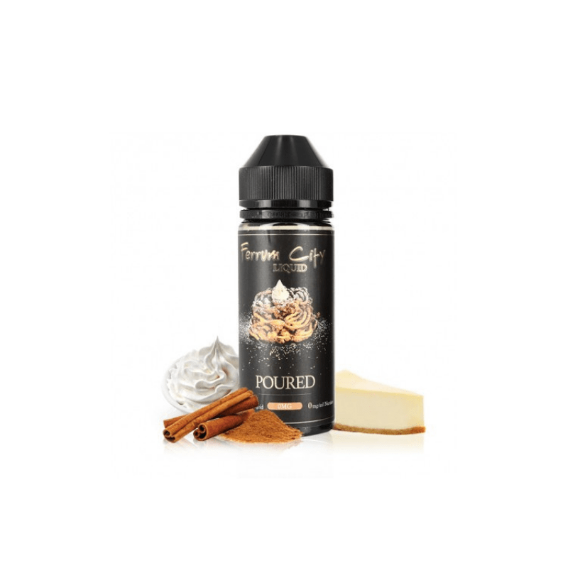 Poured - Ferrum City Liquid - 100ml - BYCLOPE