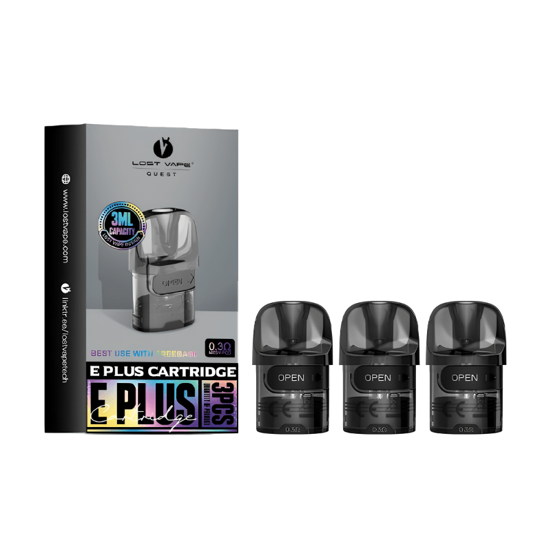Cartouches E-Plus (3pcs) - Lost Vape - BYCLOPE