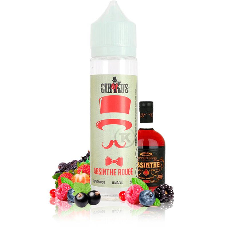 E-liquide Absinthe Rouge 50ml - Cirkus - BYCLOPE