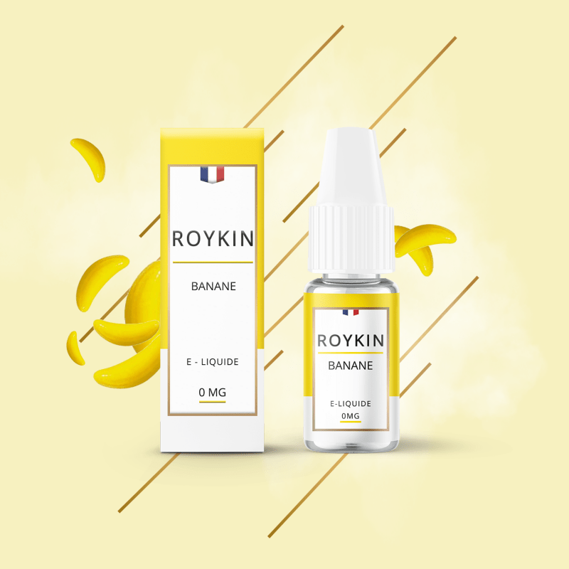 E-Liquide Banan 6mg - Roykin - BYCLOPE