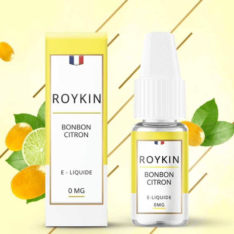 E-Liquide Bonbon Citron 10ml - Roykin - BYCLOPE
