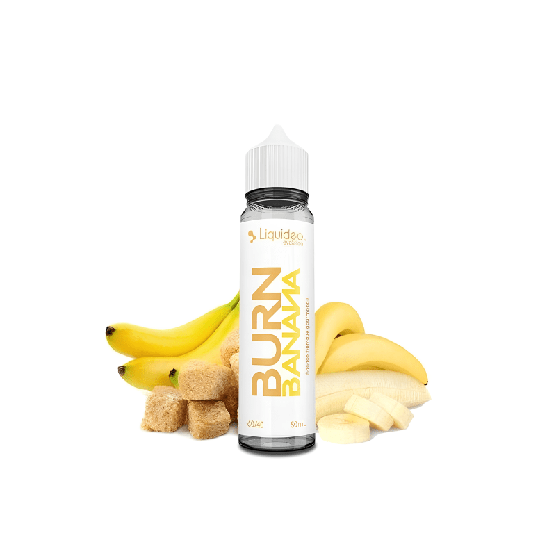 E-Liquide Burn Banana 50ml - Liquideo - BYCLOPE