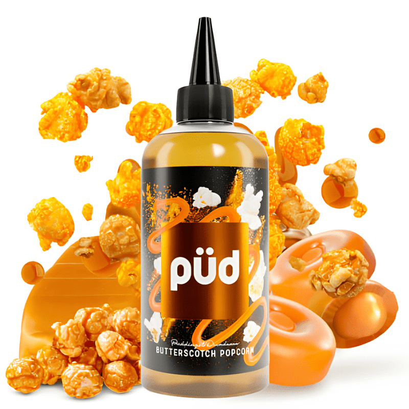 E-Liquide Butterscotch Pop-corn 200ml - PUD Joe's and Juice - BYCLOPE E-Liquide Butterscotch Pop-corn 200ml - PUD Joe's and Juice - BYCLOPE