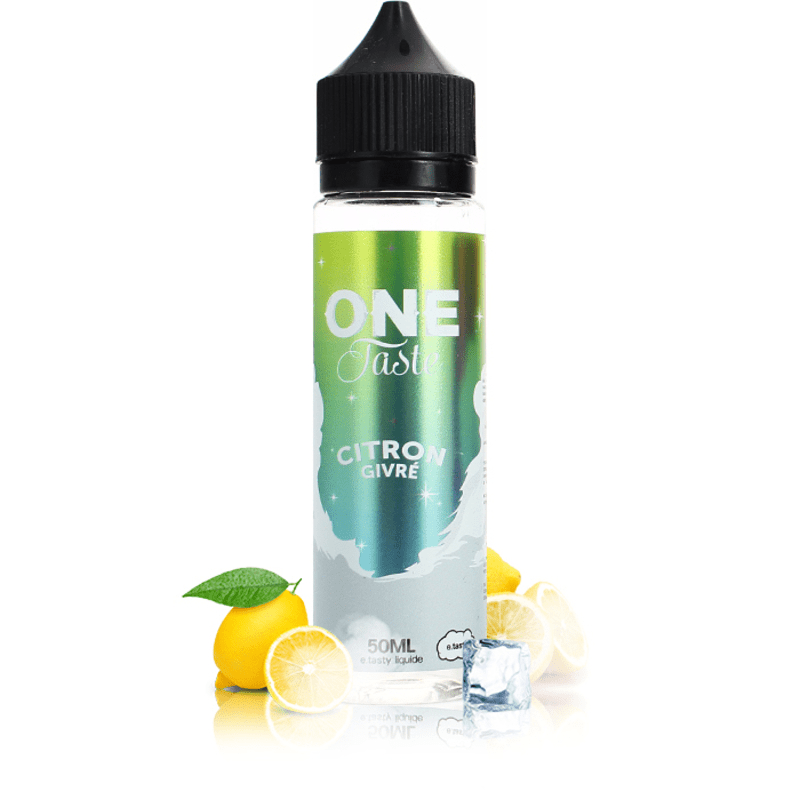 E-LIQUIDE CITRON GIVRÉ 50ML – ONE TASTE – E-TASTY - BYCLOPE