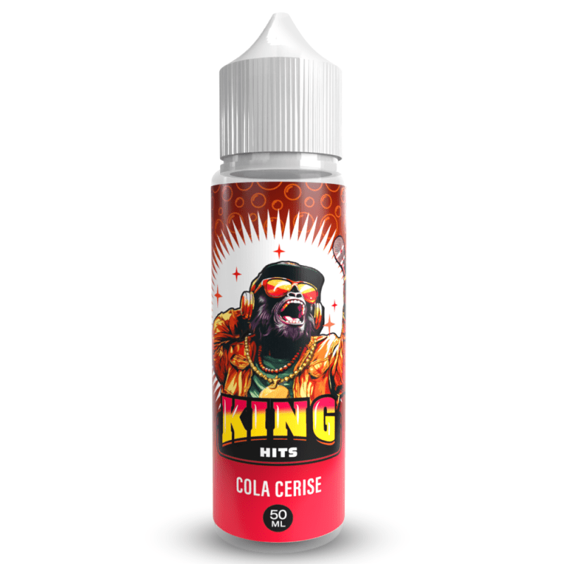E-Liquide Cola Cerise King Hits 50ml - Aromazon - BYCLOPE