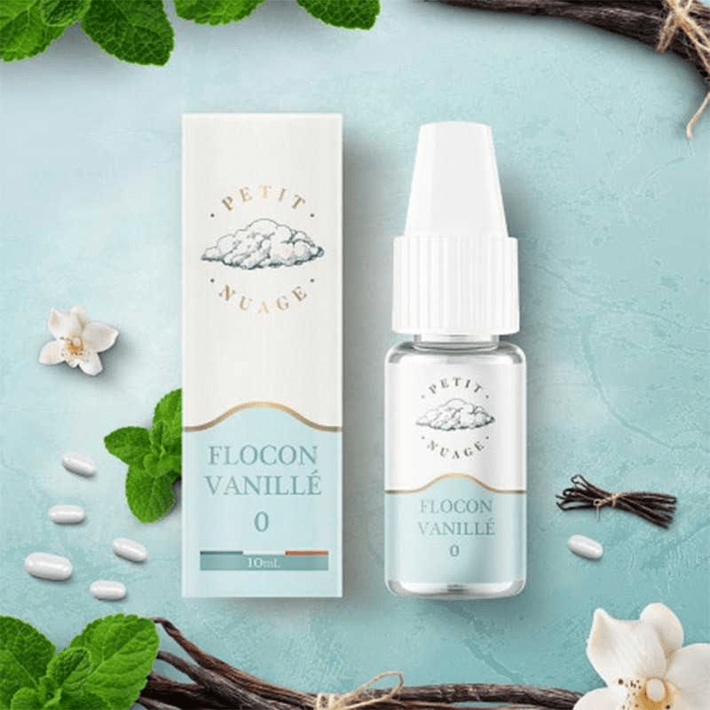 E-Liquide Flocon Vanillé 10ml - Petit Nuage - BYCLOPE