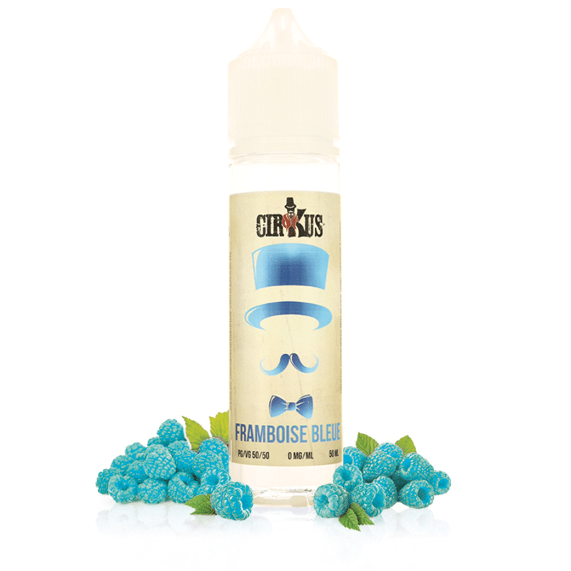 E-liquide Framboise Bleu 50ml - Cirkus - BYCLOPE