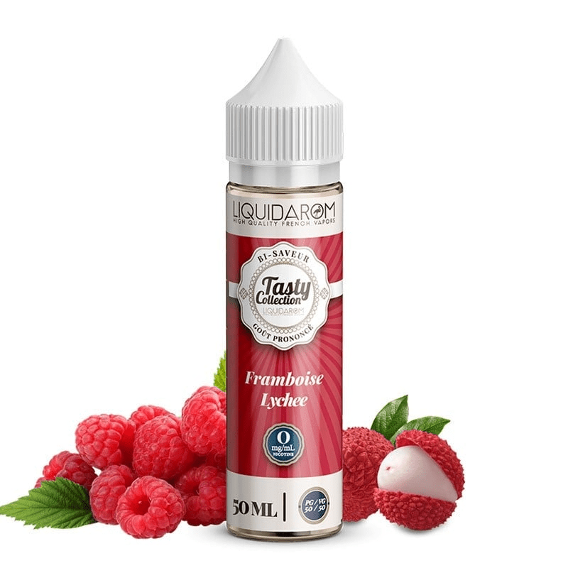 E-Liquide Framboise Lychee 50ml - Tasty Collection - BYCLOPE