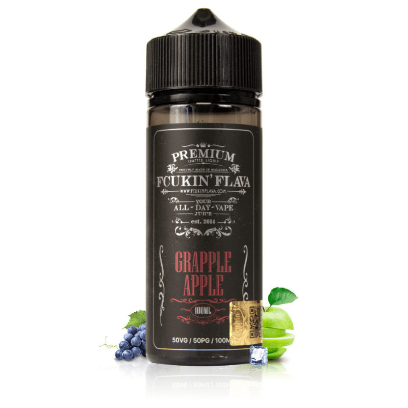 E-liquide Grapple Apple 100ml - Fcukin' Flava - BYCLOPE