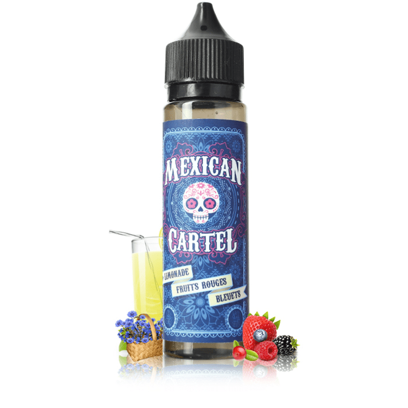 E-liquide Limonade Fruits Rouges Bleuets Mexican Cartel 50ml - BYCLOPE
