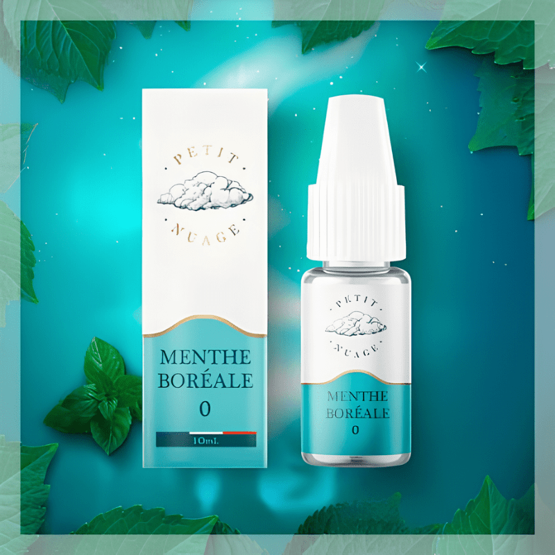 E-Liquide Menthe Boréale 10ml - Petit Nuage - BYCLOPE