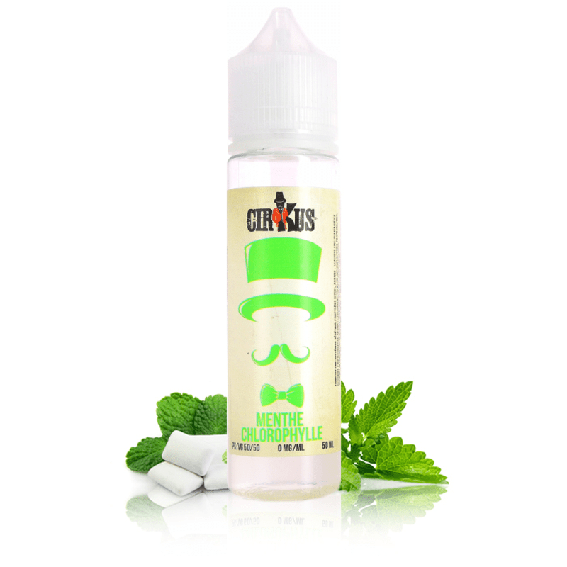 E-liquide Menthe Chlorophylle 50ml - Cirkus - BYCLOPE