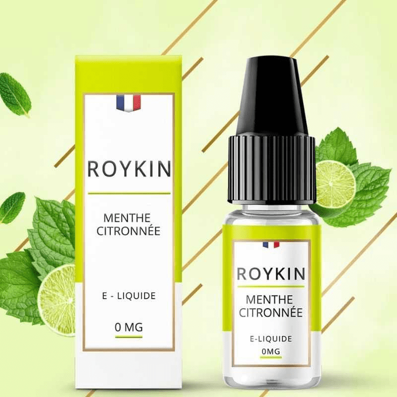 E-Liquide Menthe Citronnée 10ml - Roykin - BYCLOPE