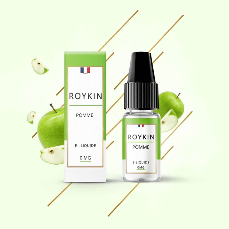 E-Liquide Pomme 10ml - Roykin - BYCLOPE