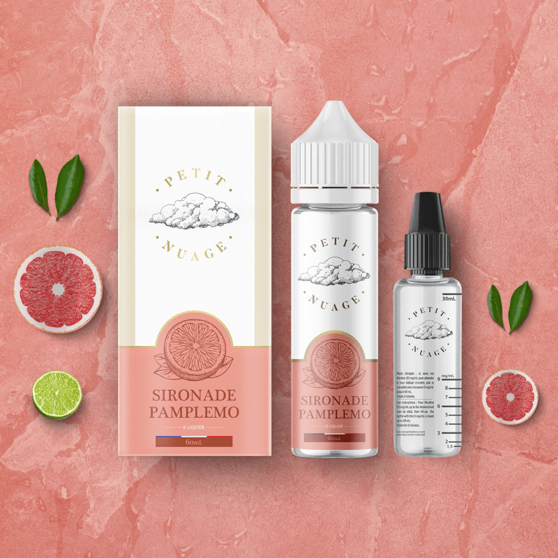 E-Liquide Sironade Pamplemousse - Petit Nuage - 60ml - BYCLOPE