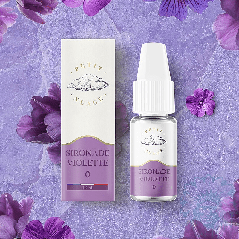 E-Liquide Sironade Violette 10ml - Petit Nuage - BYCLOPE