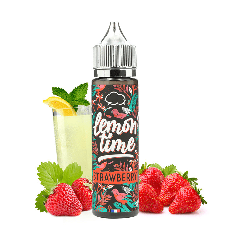 E-Liquide Strawberry 50ml - Lemon' Time - BYCLOPE